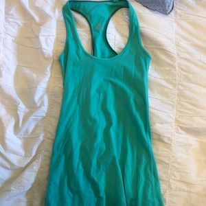 Lululemon teal racerback tank